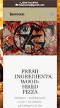 Mobile Screenshot of ironwoodpizza.com